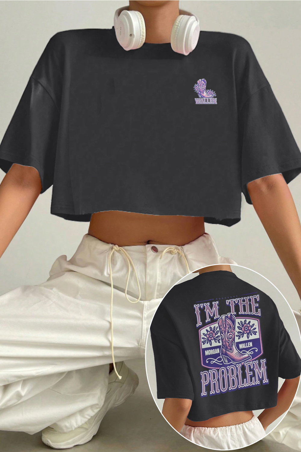 morganwallen music fans crop TEE