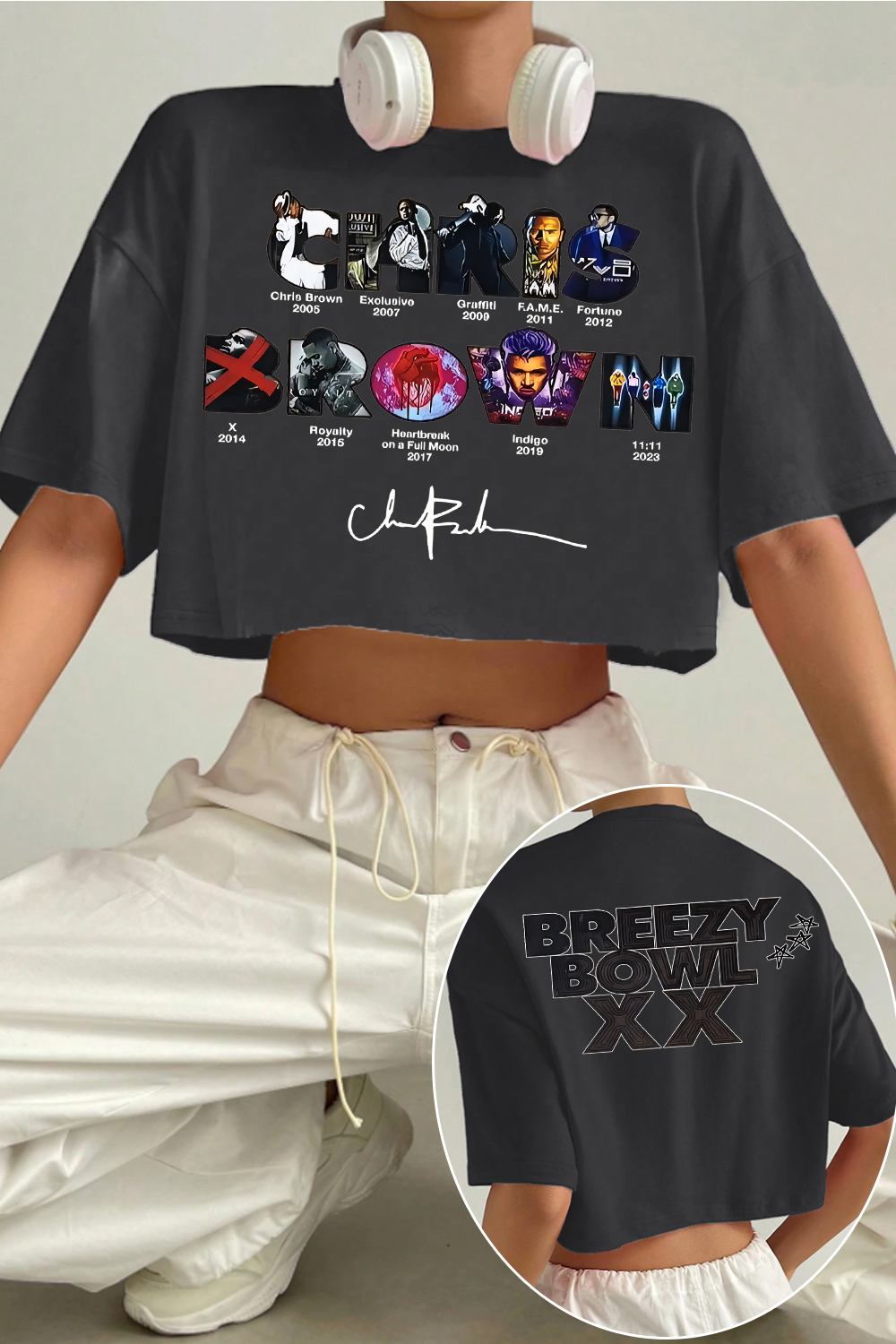 Brez Bowl XX Tour fans crop TEE
