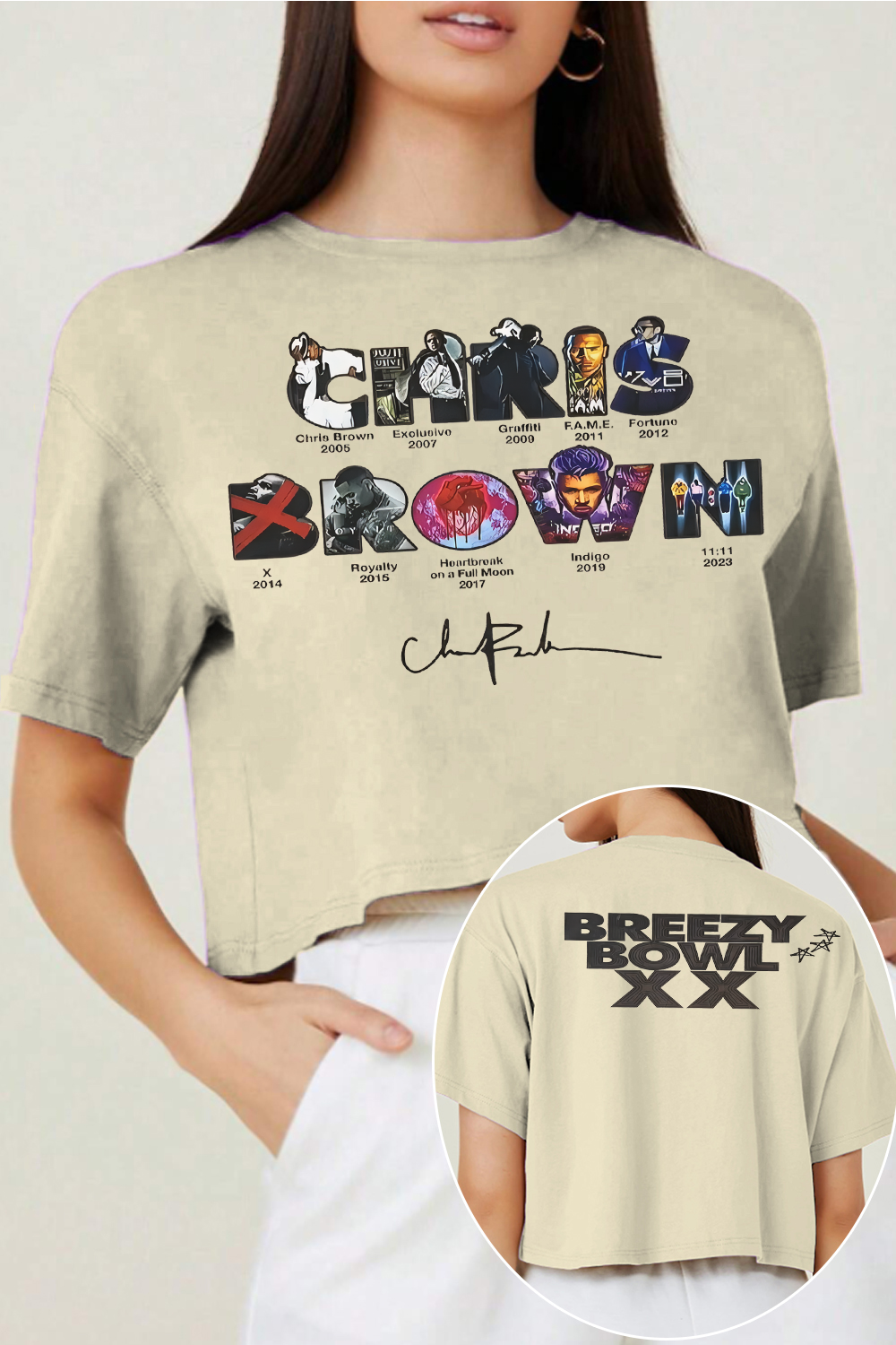Brez Bowl XX Tour fans crop TEE