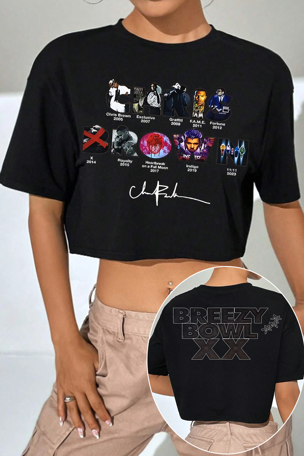 Brez Bowl XX Tour fans crop TEE