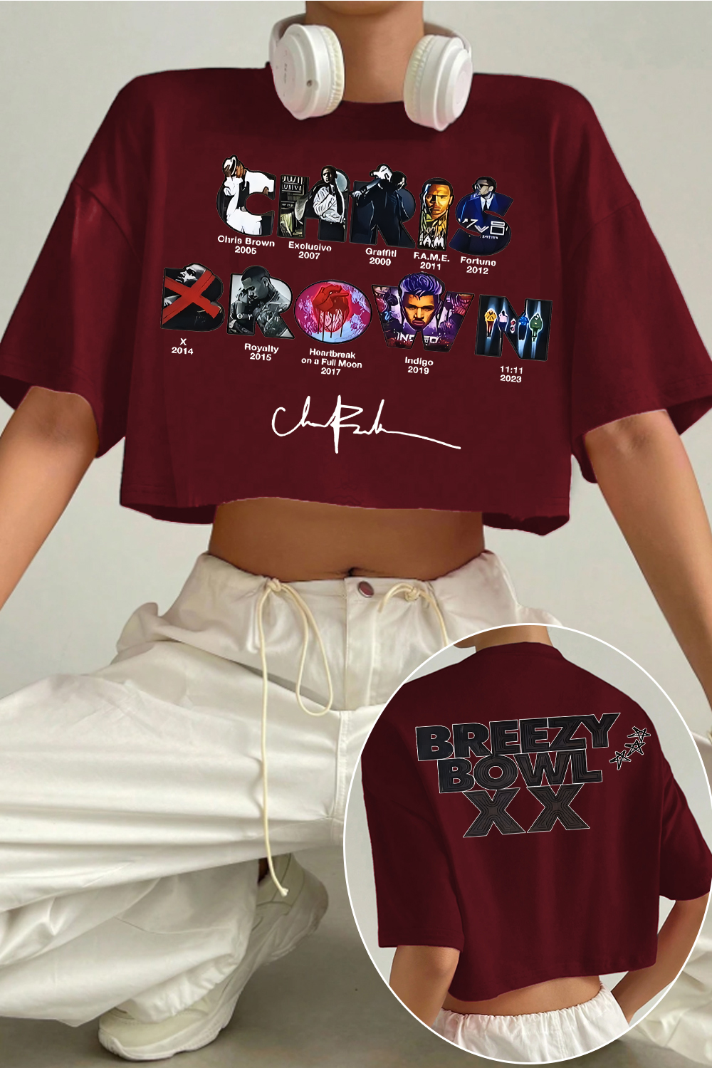 Brez Bowl XX Tour fans crop TEE