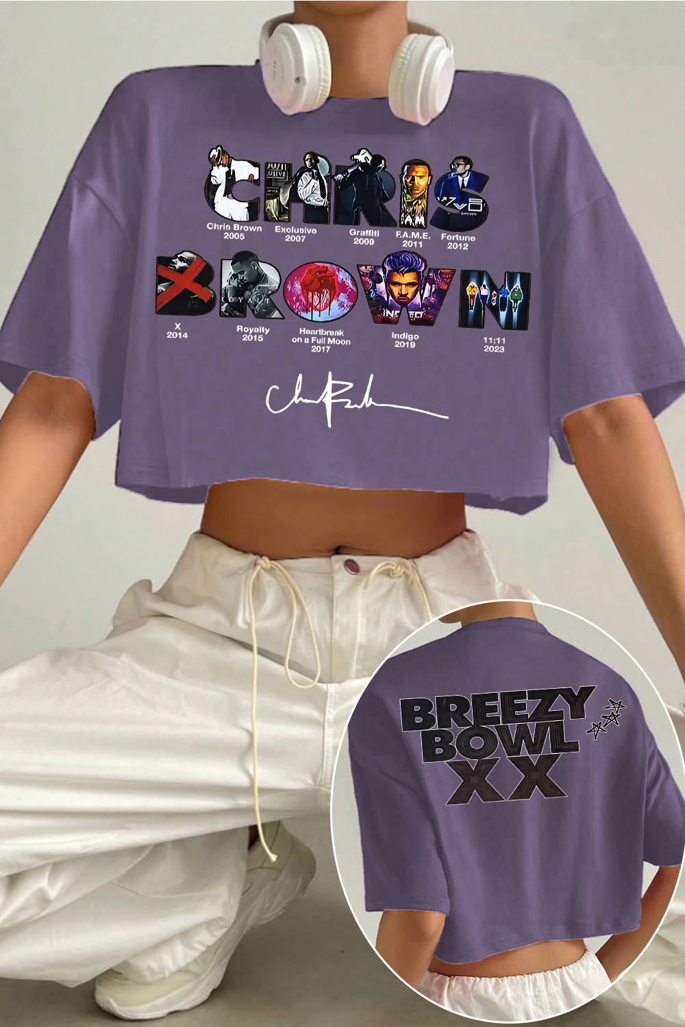 Brez Bowl XX Tour fans crop TEE