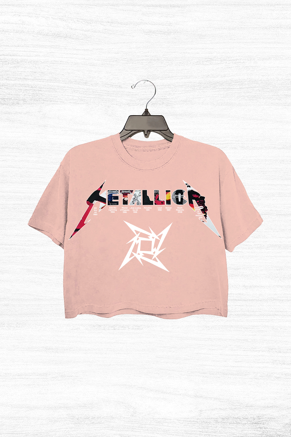 METAL!ICA ALBUM Women's Baby Tee