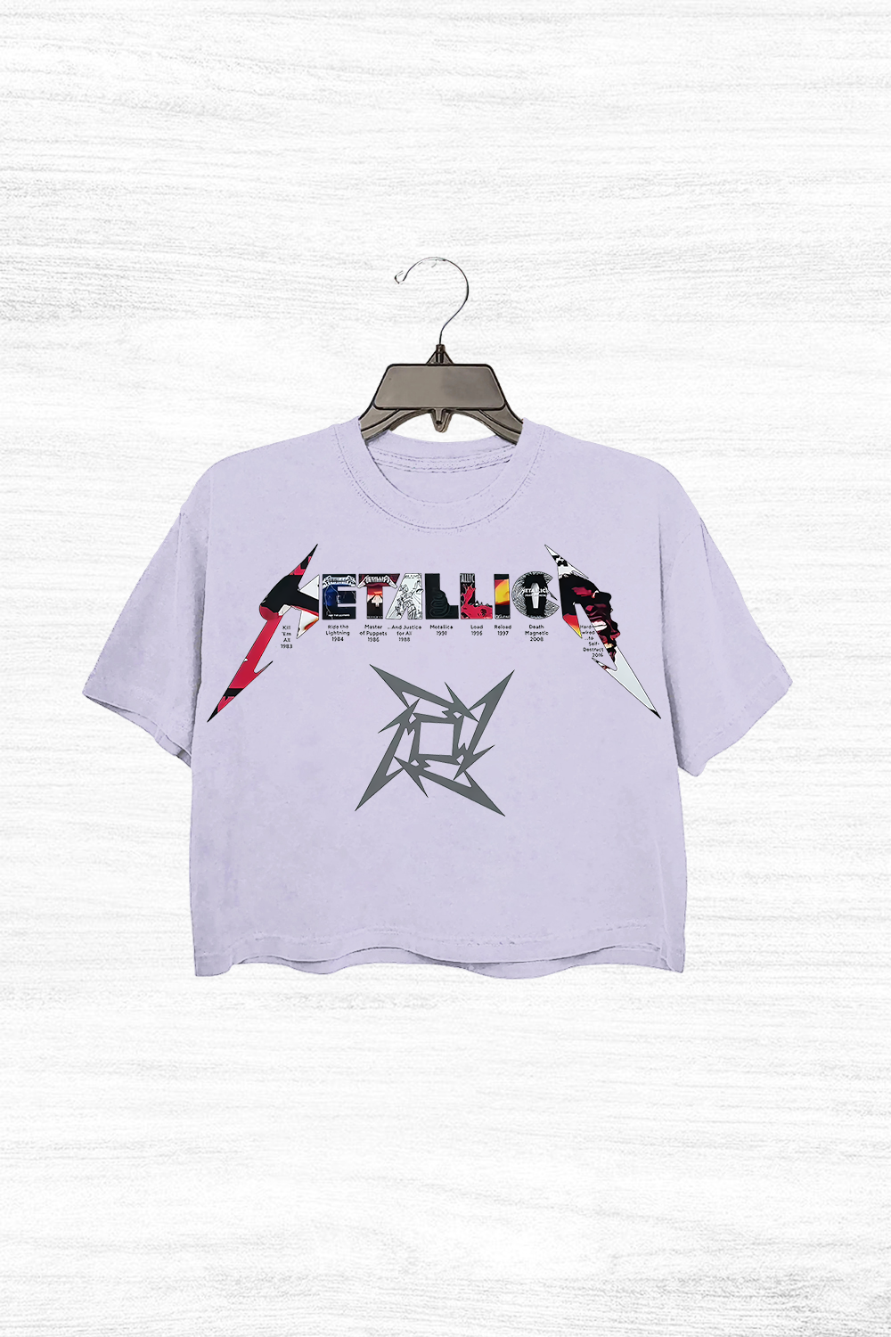 METAL!ICA ALBUM Women's Baby Tee
