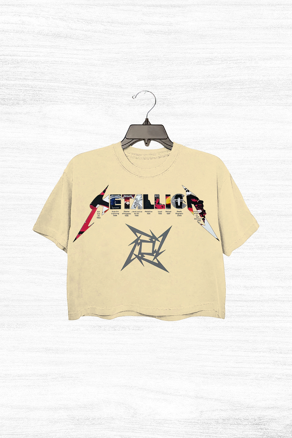 METAL!ICA ALBUM Women's Baby Tee