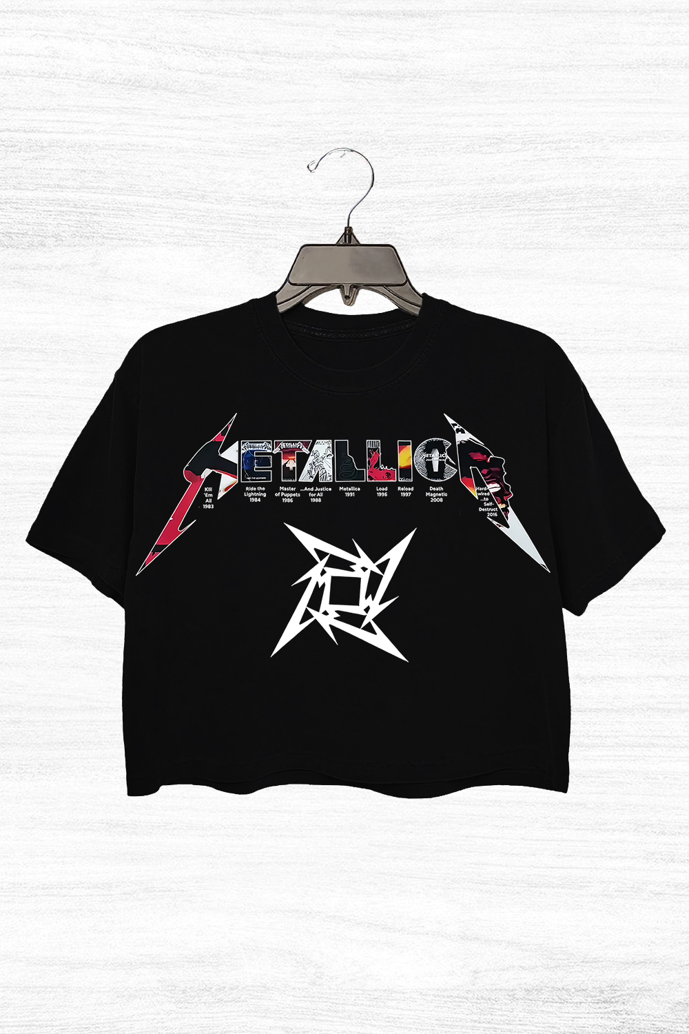 METAL!ICA ALBUM Women's Baby Tee