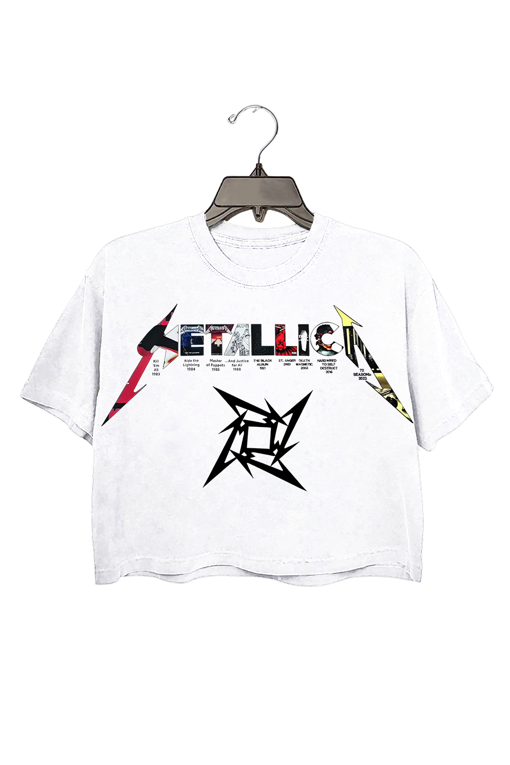 METALLICA-ALBUM  Women's Baby Tee