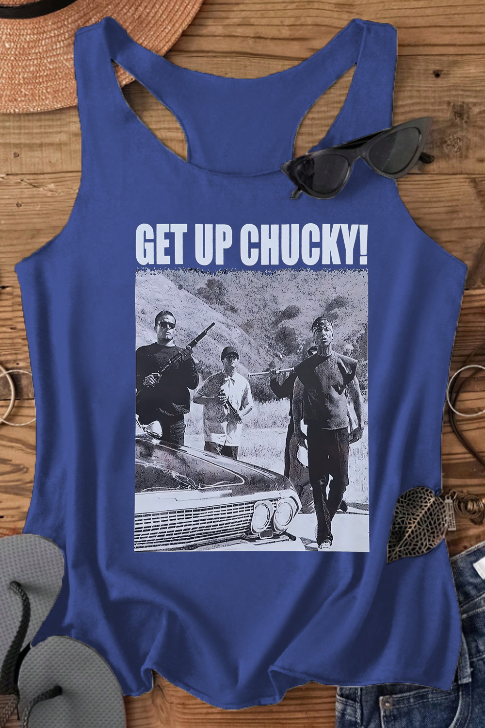 GET up, Chucky Racerback vest