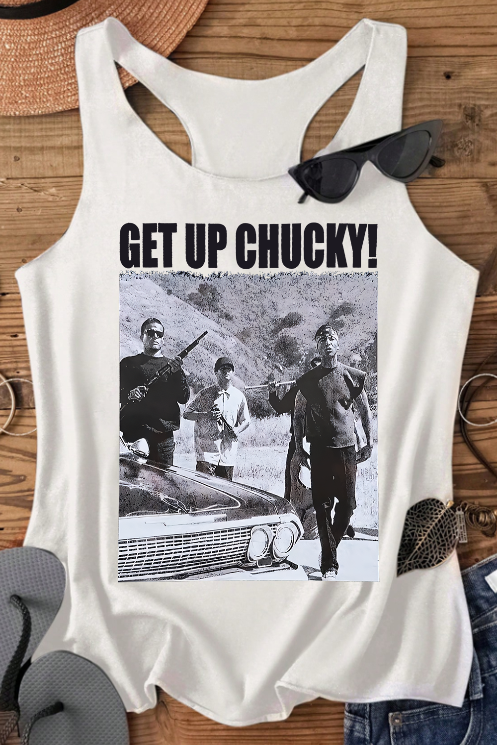 GET up, Chucky Racerback vest