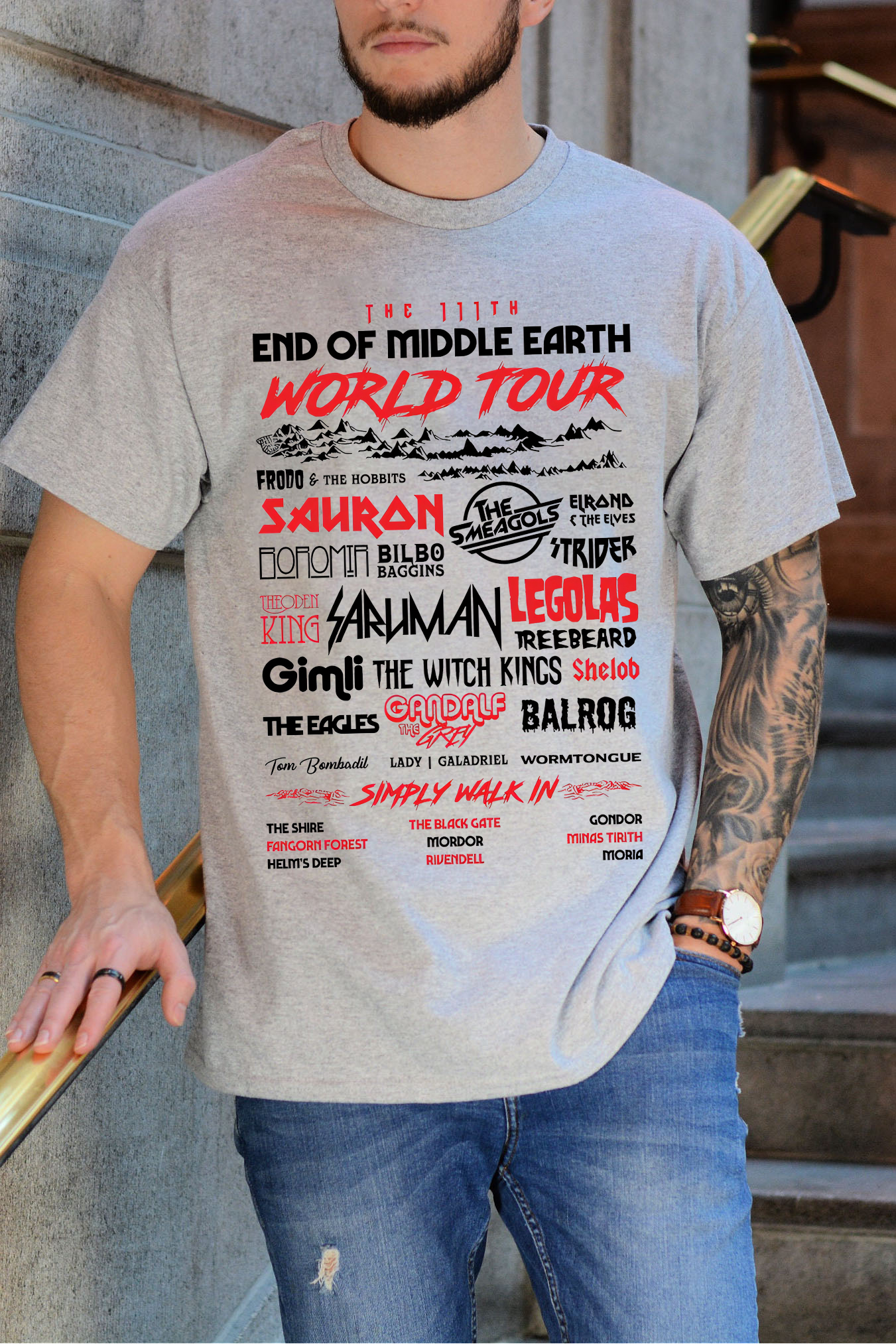 LOTR End of Middle Earth Shirt