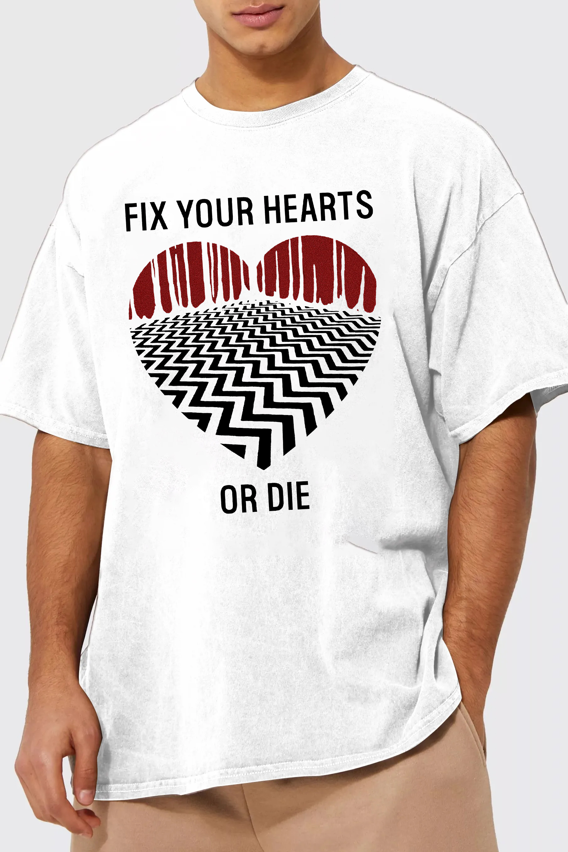 Fix Your Hearts or Die Tshirts/Sweatshirts/Hoodies