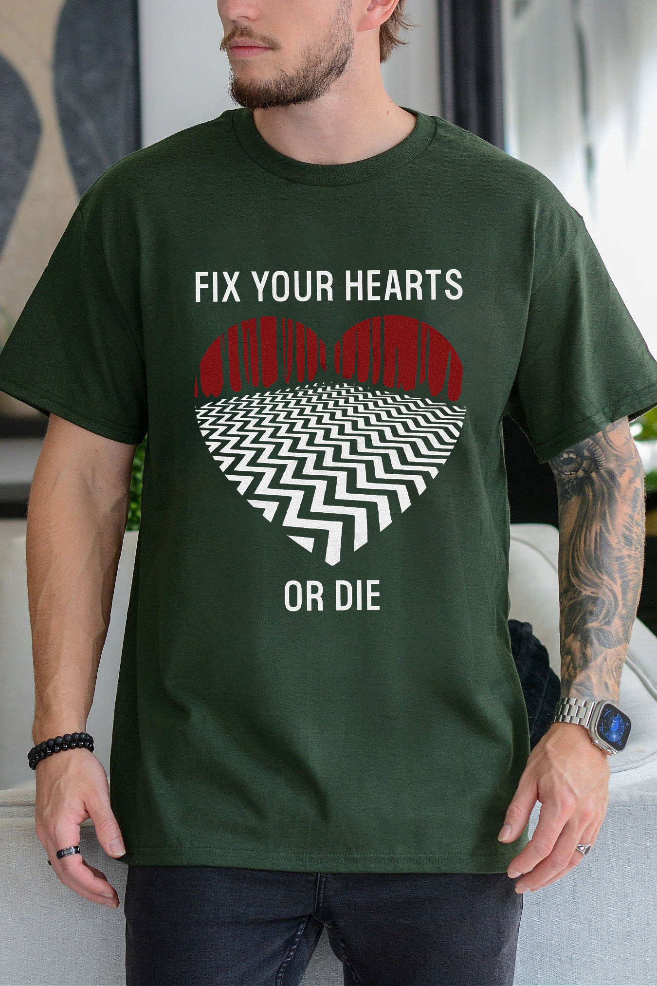 Fix Your Hearts or Die Tshirts/Sweatshirts/Hoodies