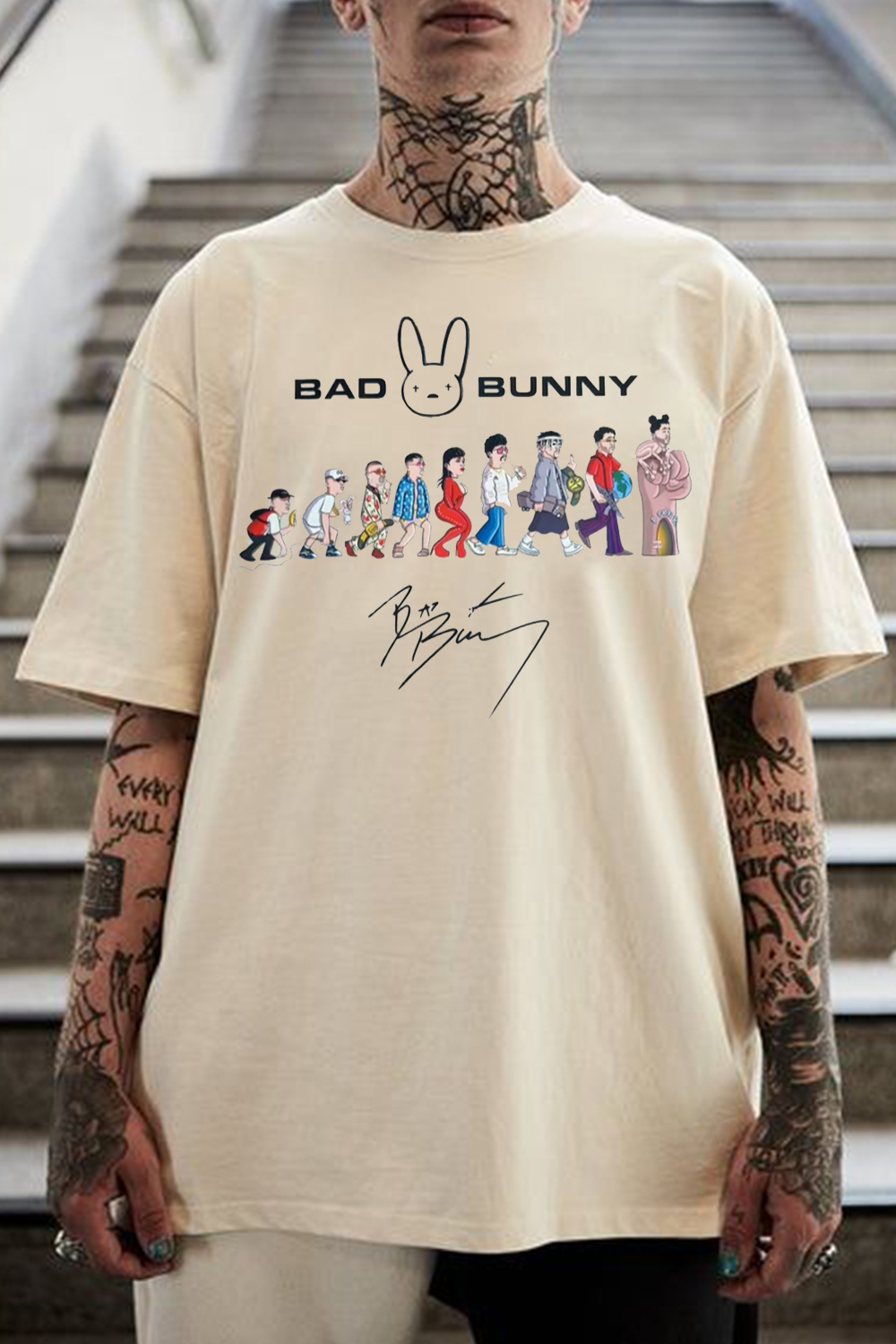 Bad Bunny is one of the fashionista Tee