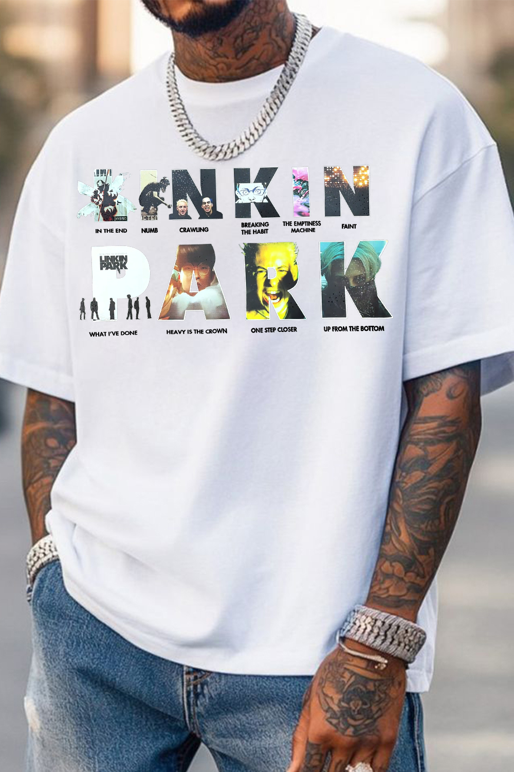 linkinpark tour album t-shirt