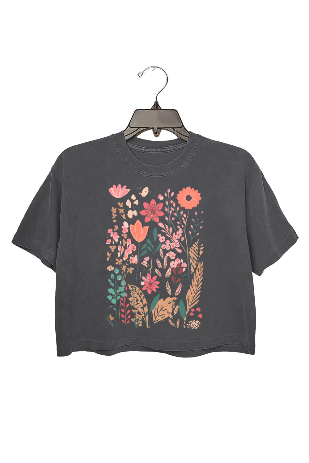 Wild Flower Crop Top For Women