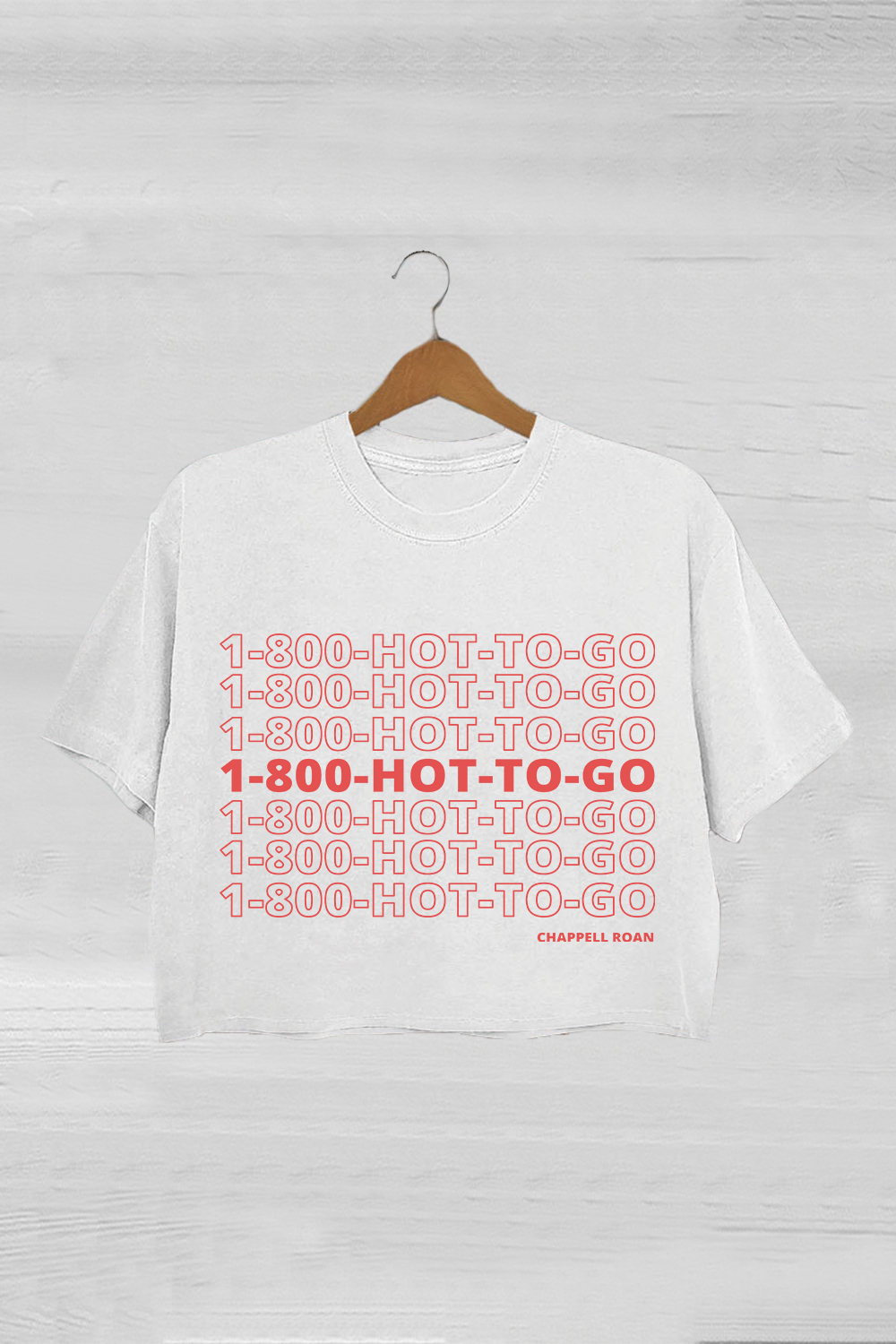 HOT TO GO! Queer Pop Music Midwestern Princess Crop Tee For Women
