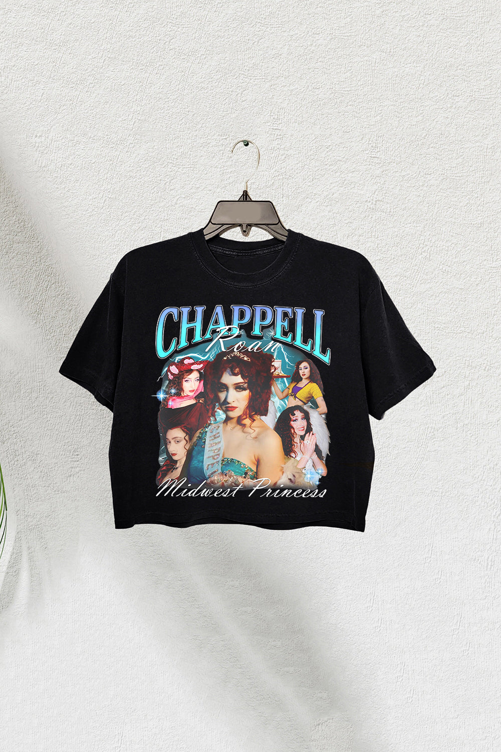 ChappellRoan Midwest Princess Retro 90s Crop Tee For Women