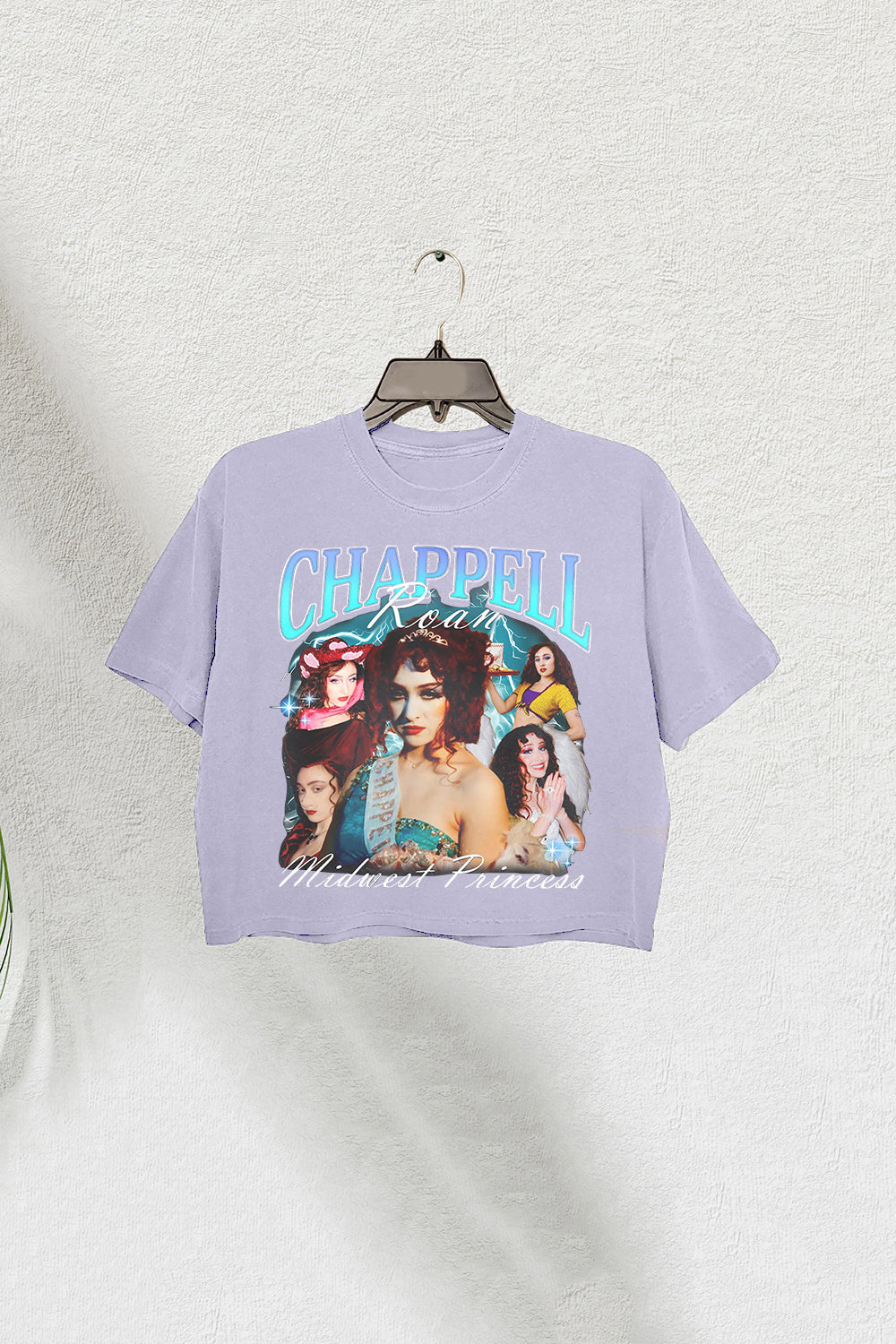 ChappellRoan Midwest Princess Retro 90s Crop Tee For Women