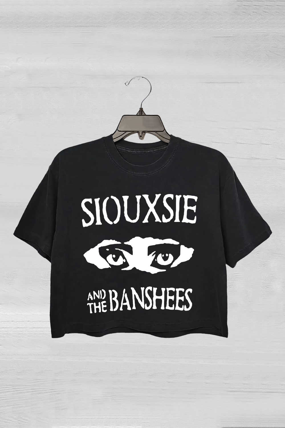Siouxsie and The Banshees Goth Crop Tee For Women