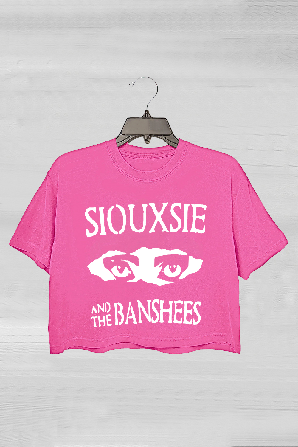 Siouxsie and The Banshees Goth Crop Tee For Women