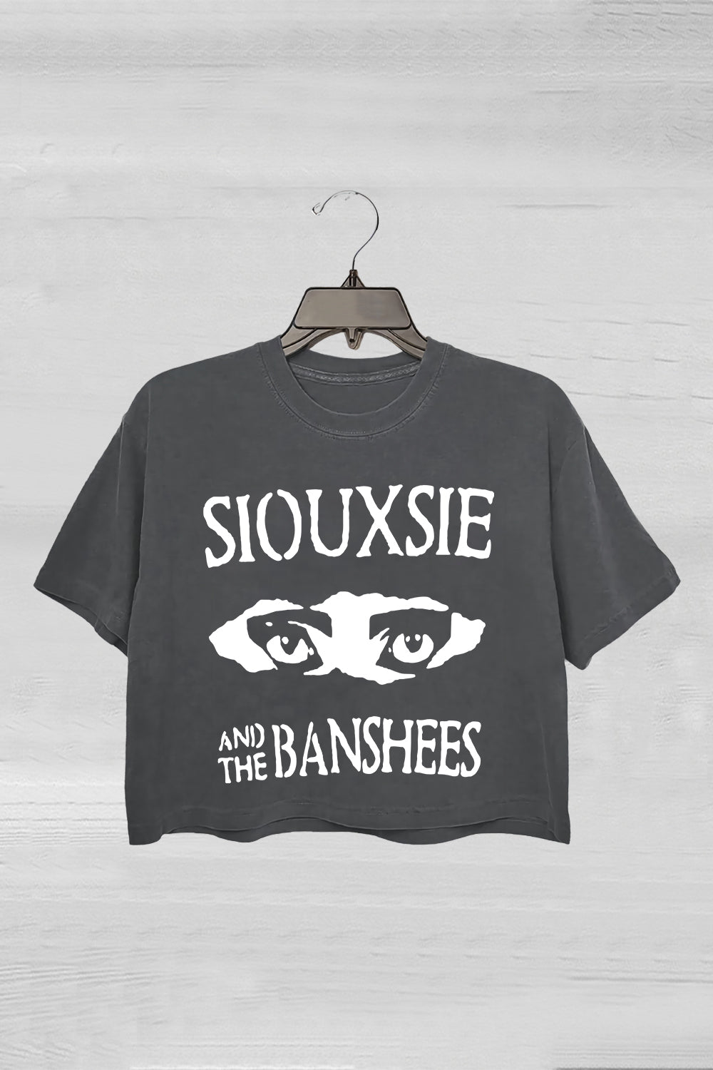 Siouxsie and The Banshees Goth Crop Tee For Women