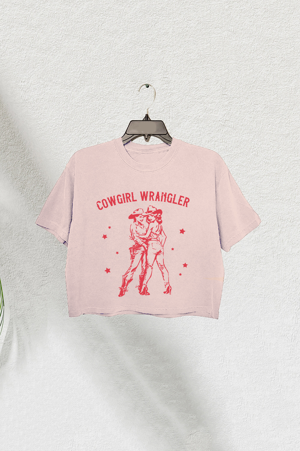 Lesbian Aesthetic Gay Cowgirl Crop Tee For Women