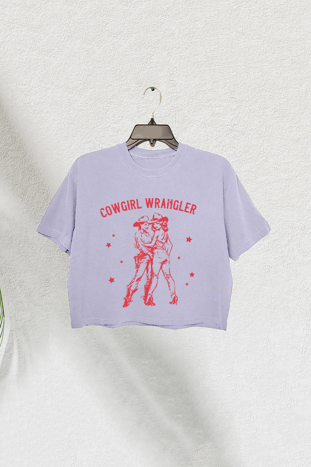 Lesbian Aesthetic Gay Cowgirl Crop Tee For Women