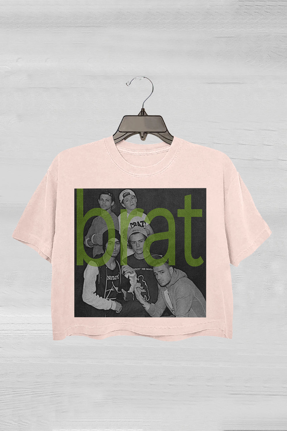 Frat Boys One Direction Brat Classic Crop Tee For Women
