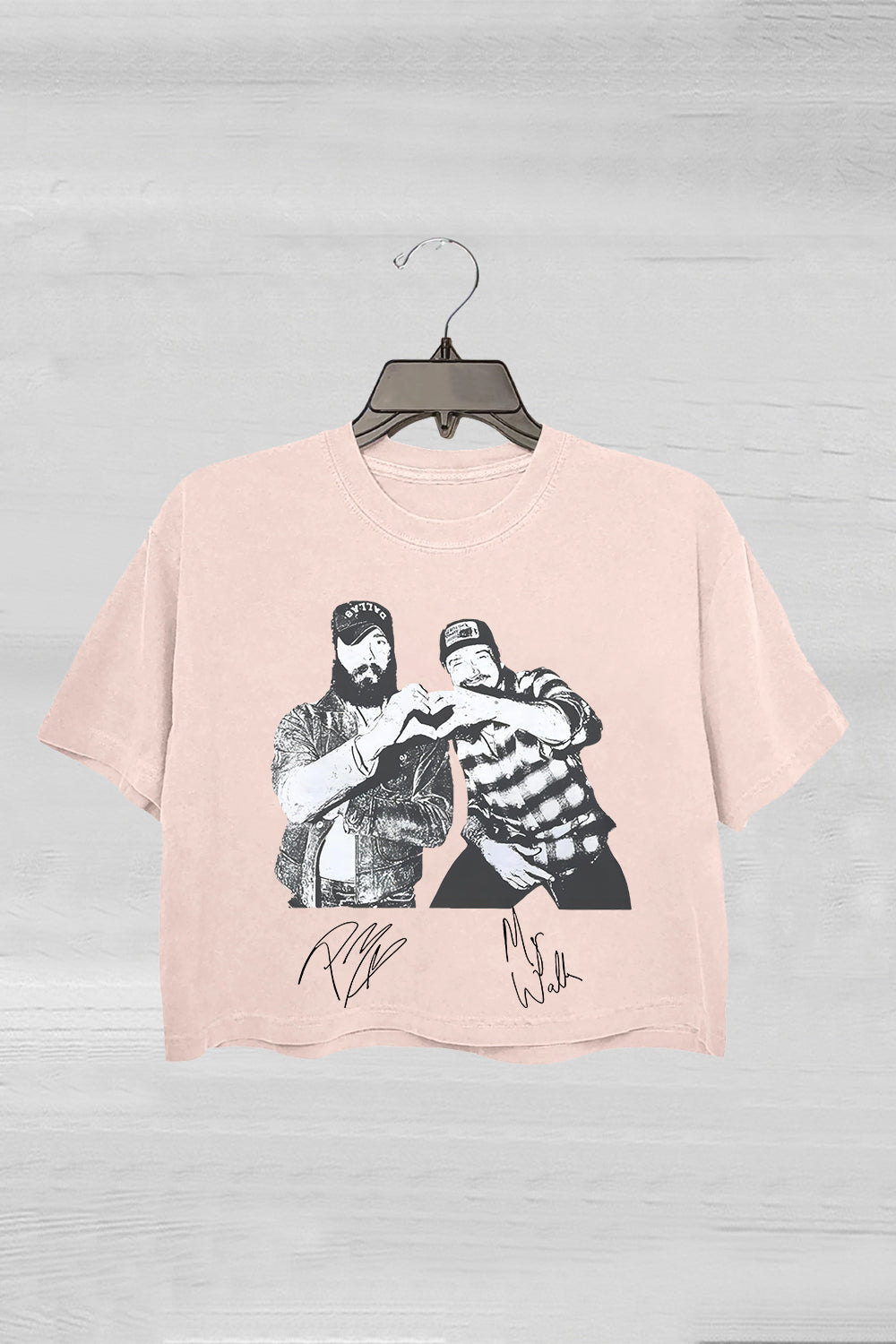 I Had Some Help Country Music Posty Wallen Crop Tee For Women