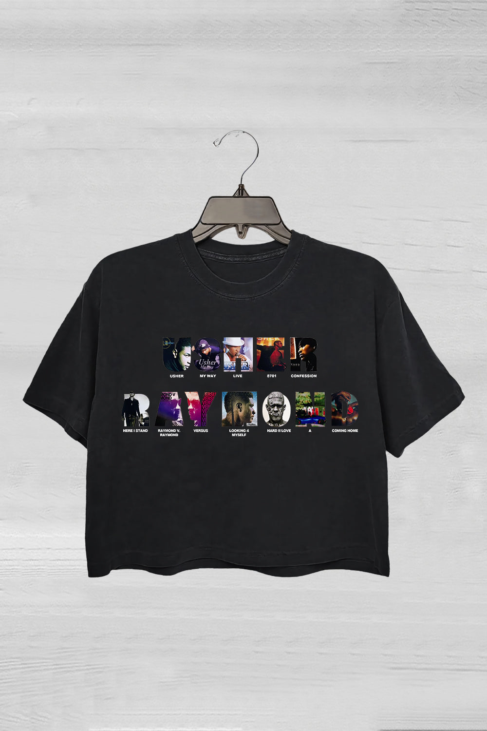 Usher Concert Crop Tee For Women