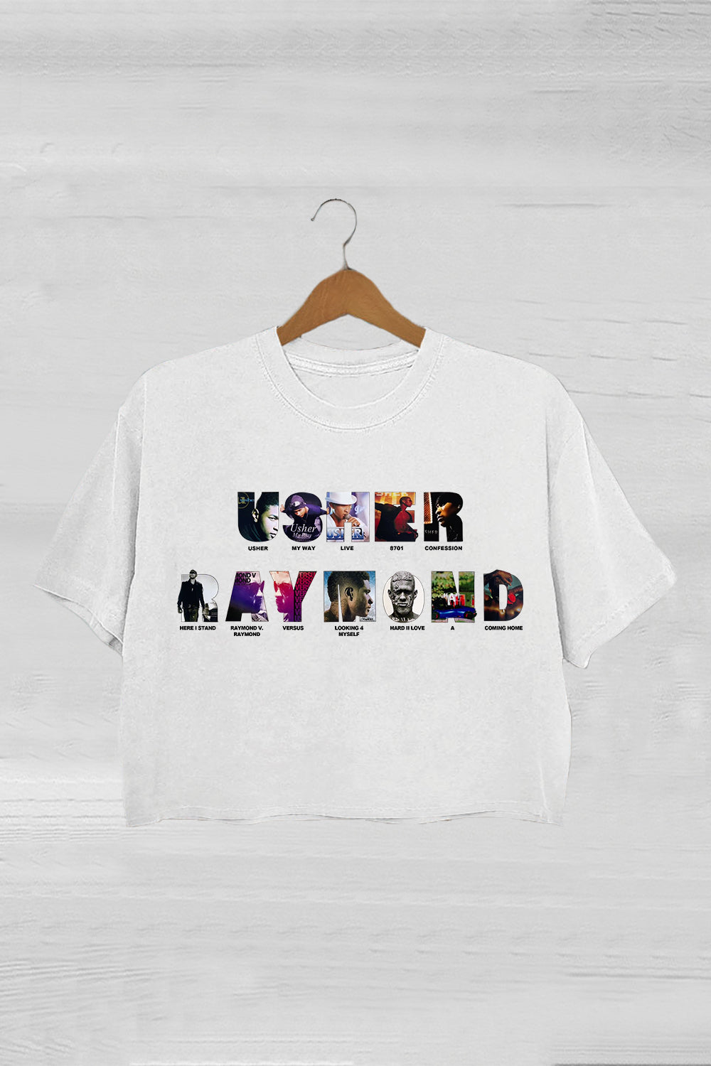 Usher Concert Crop Tee For Women