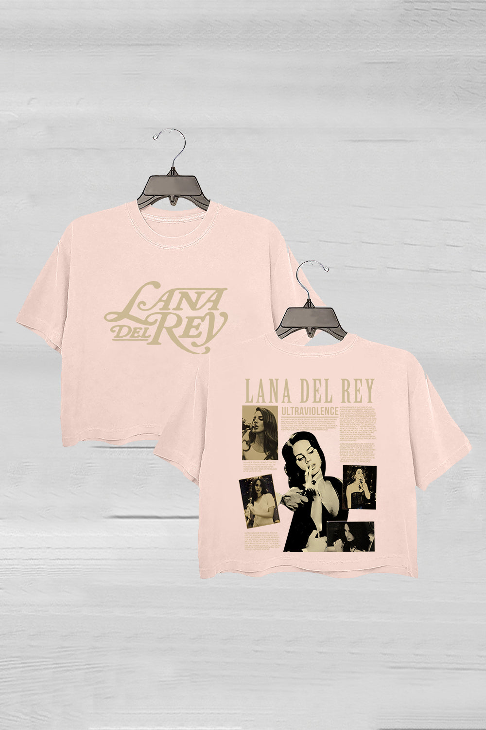 Lana Del Rey Graphic Crop Tee For Women