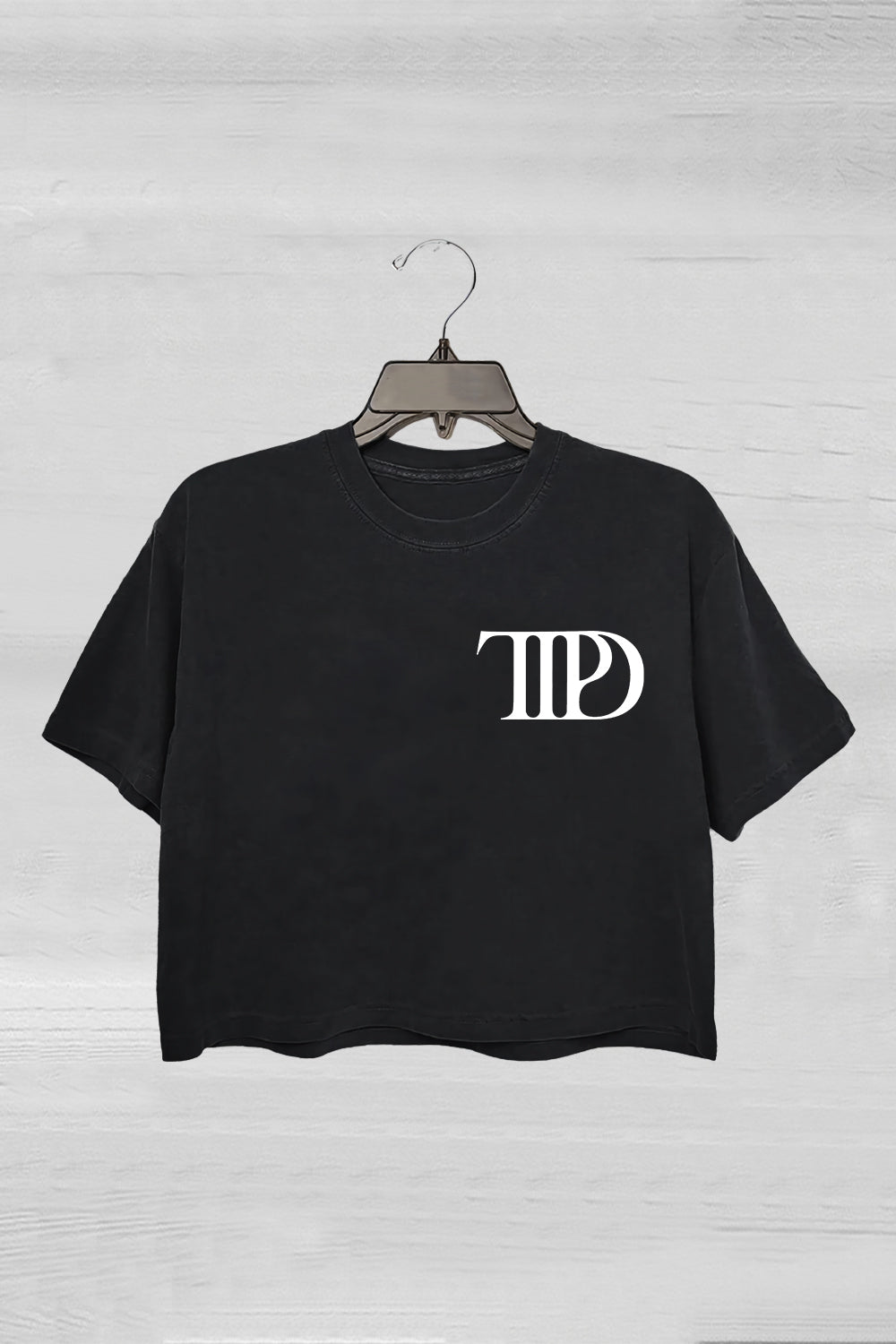 Taylor Post TTPD Fortnight I Love You It's Ruining My Life Crop Tee For Women