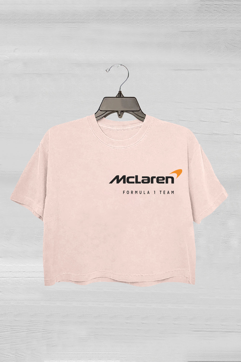 Mclaren 2024 Formula One Gildan 5000 Crop Tee For Women