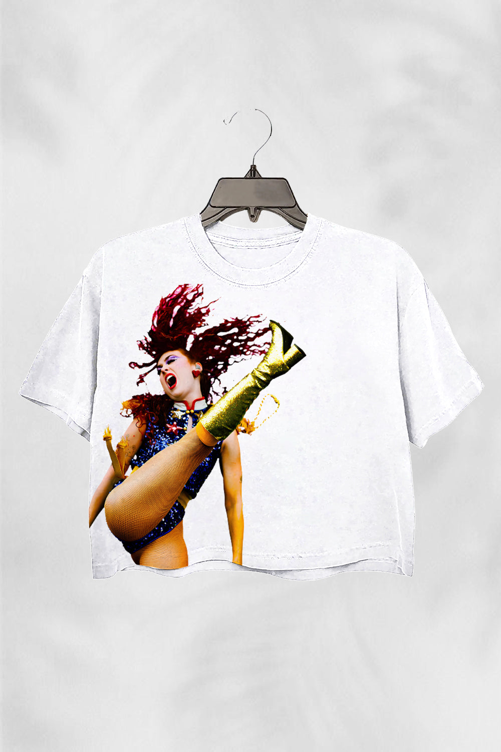 Happy hot to go anniversary Ver.1 Chappell CROP TOP FOR WOMEN