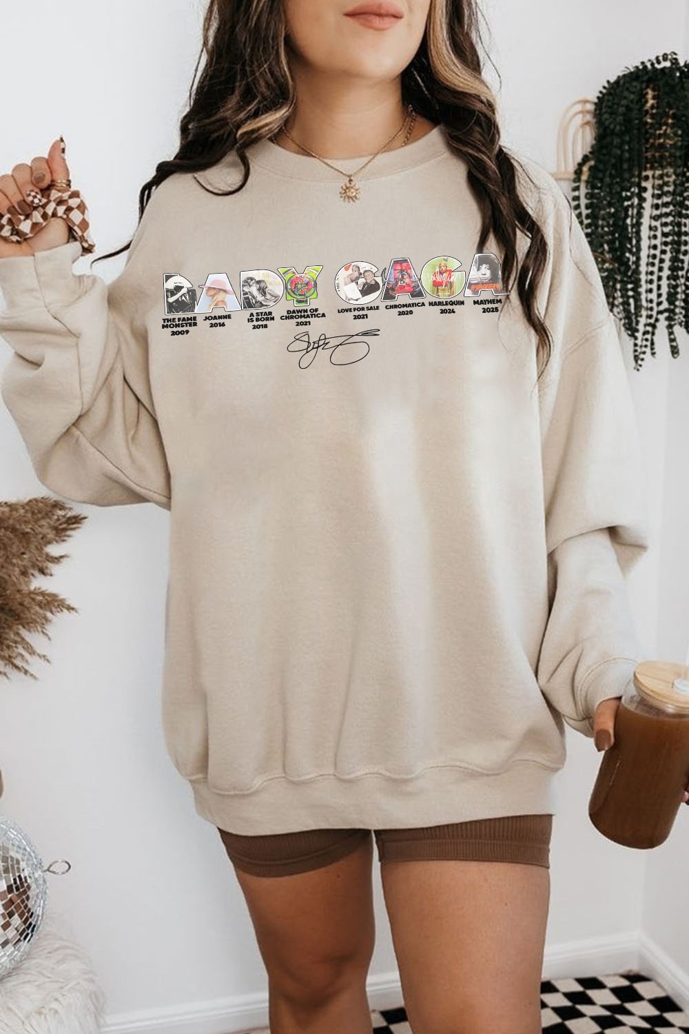 Lady Gaga Abracadabra Album Sweatshirt For Women