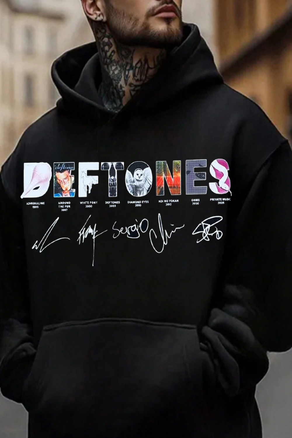 Deftones Album Hoodie 🔥