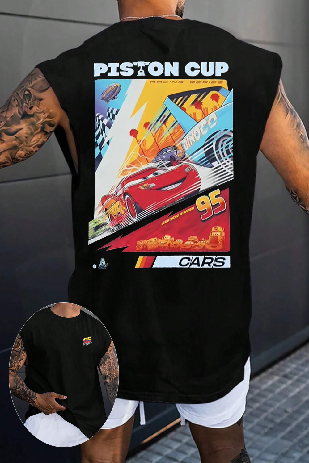 Tag your Mcqueen? Men's vest