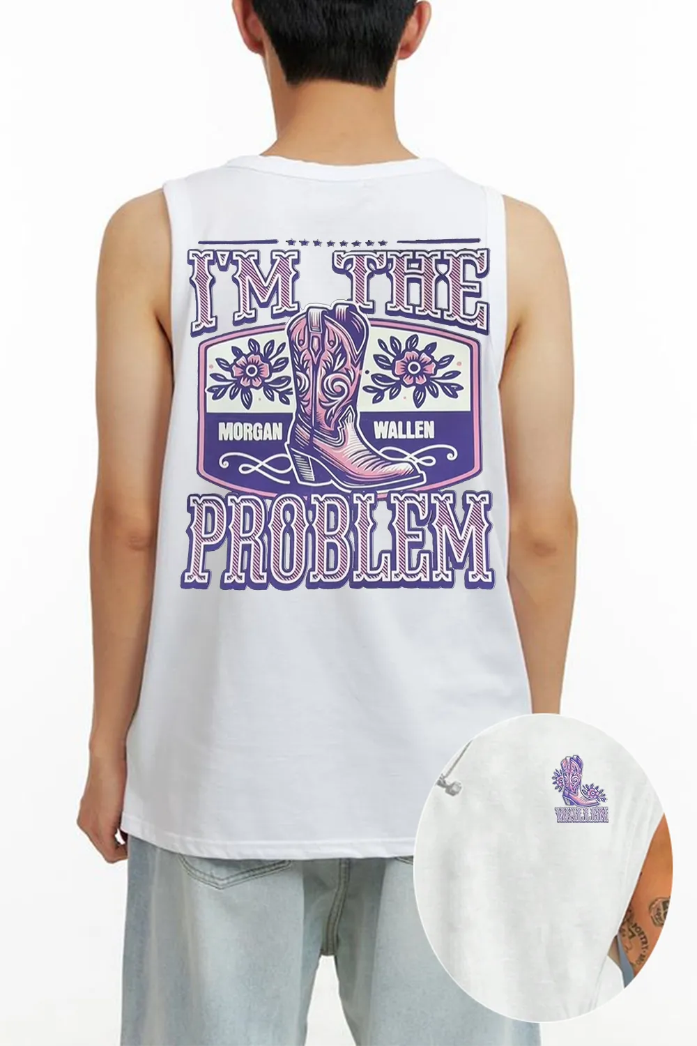 morganwallen music fans Men's vest