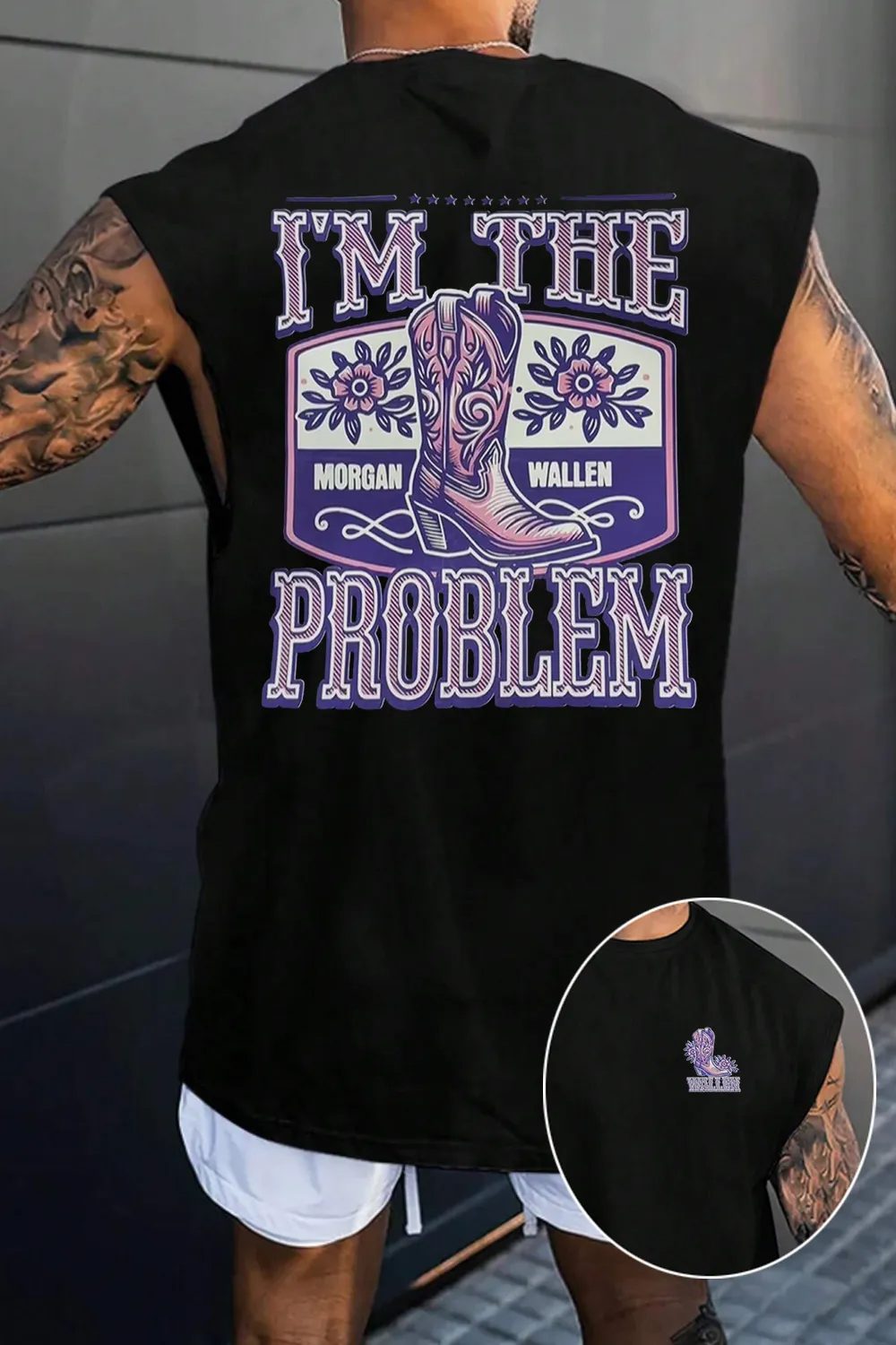 morganwallen music fans Men's vest