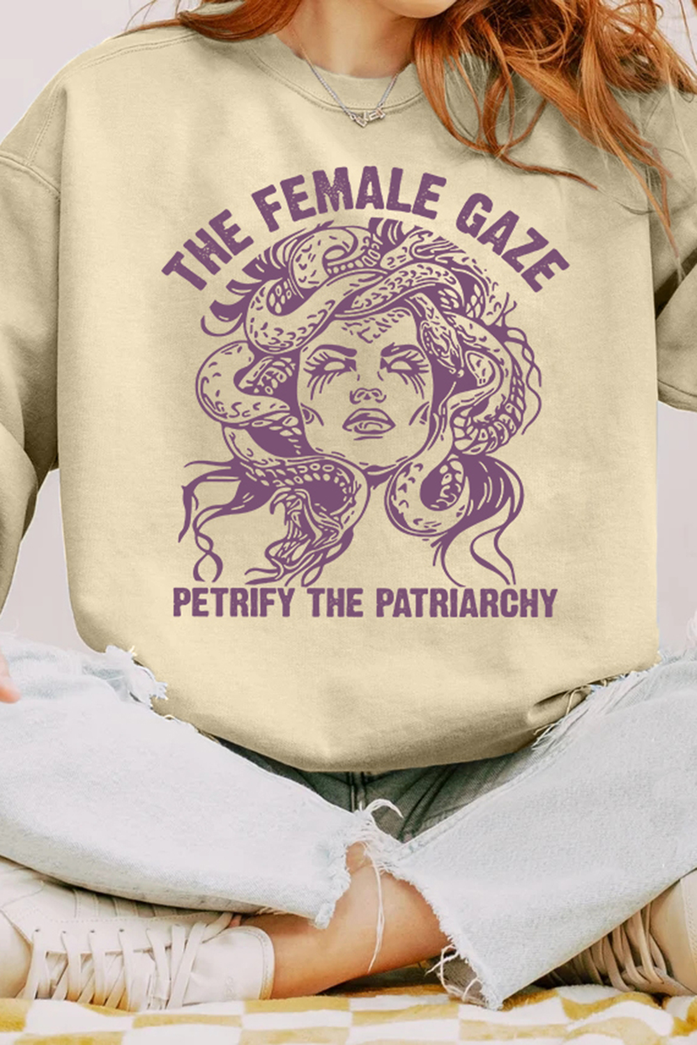 The Female Gaze Sweatshirt For Women