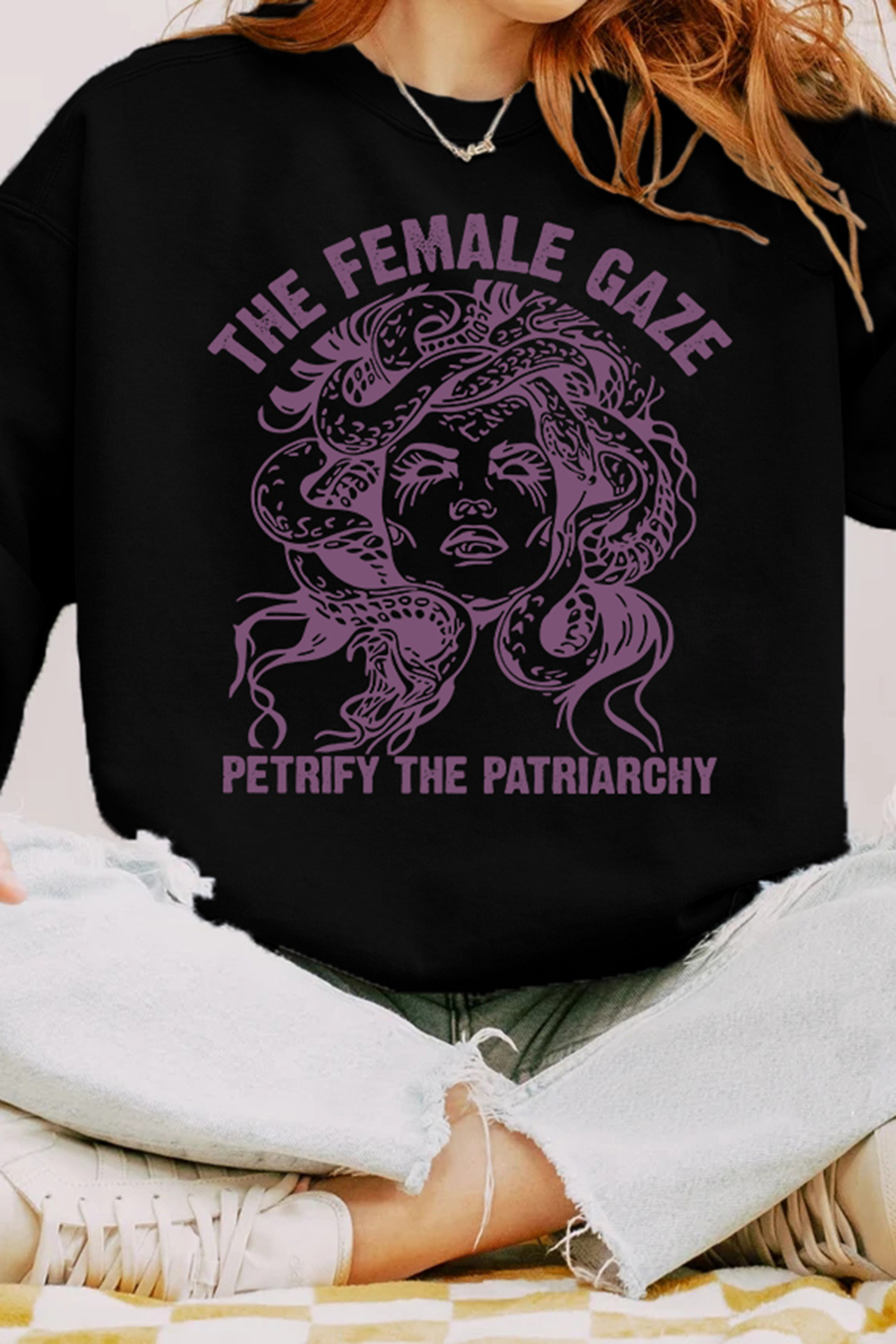 The Female Gaze Sweatshirt For Women