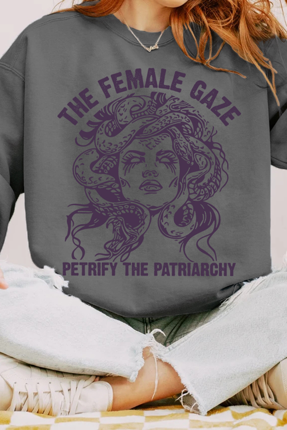 The Female Gaze Sweatshirt For Women