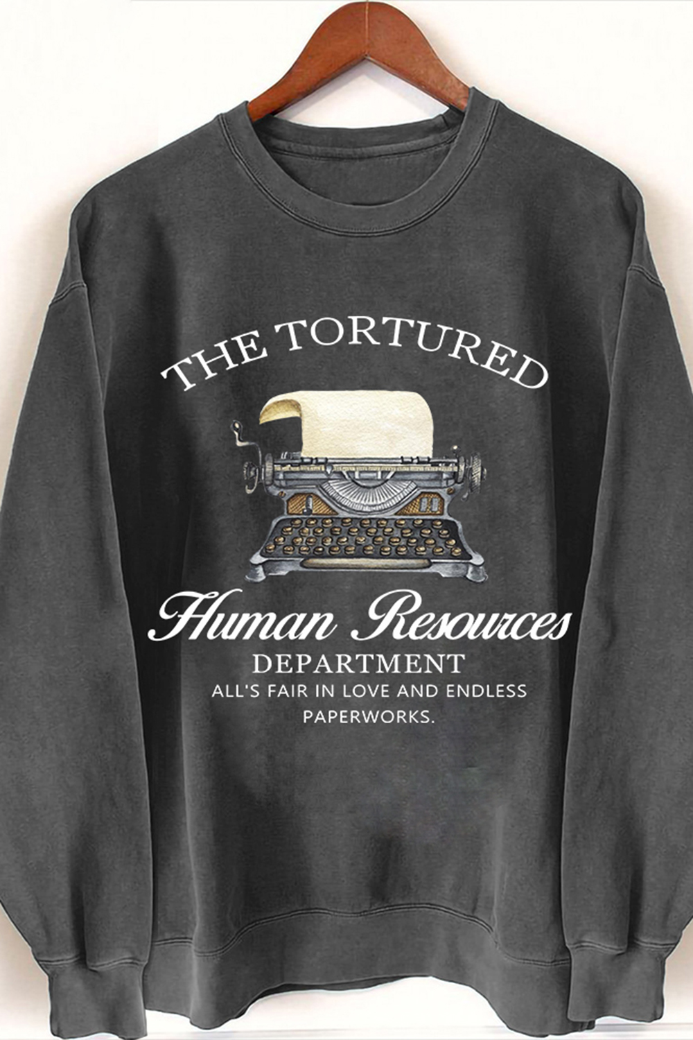 Funny Human Resources Merch Fleece Sweatshirt For Women