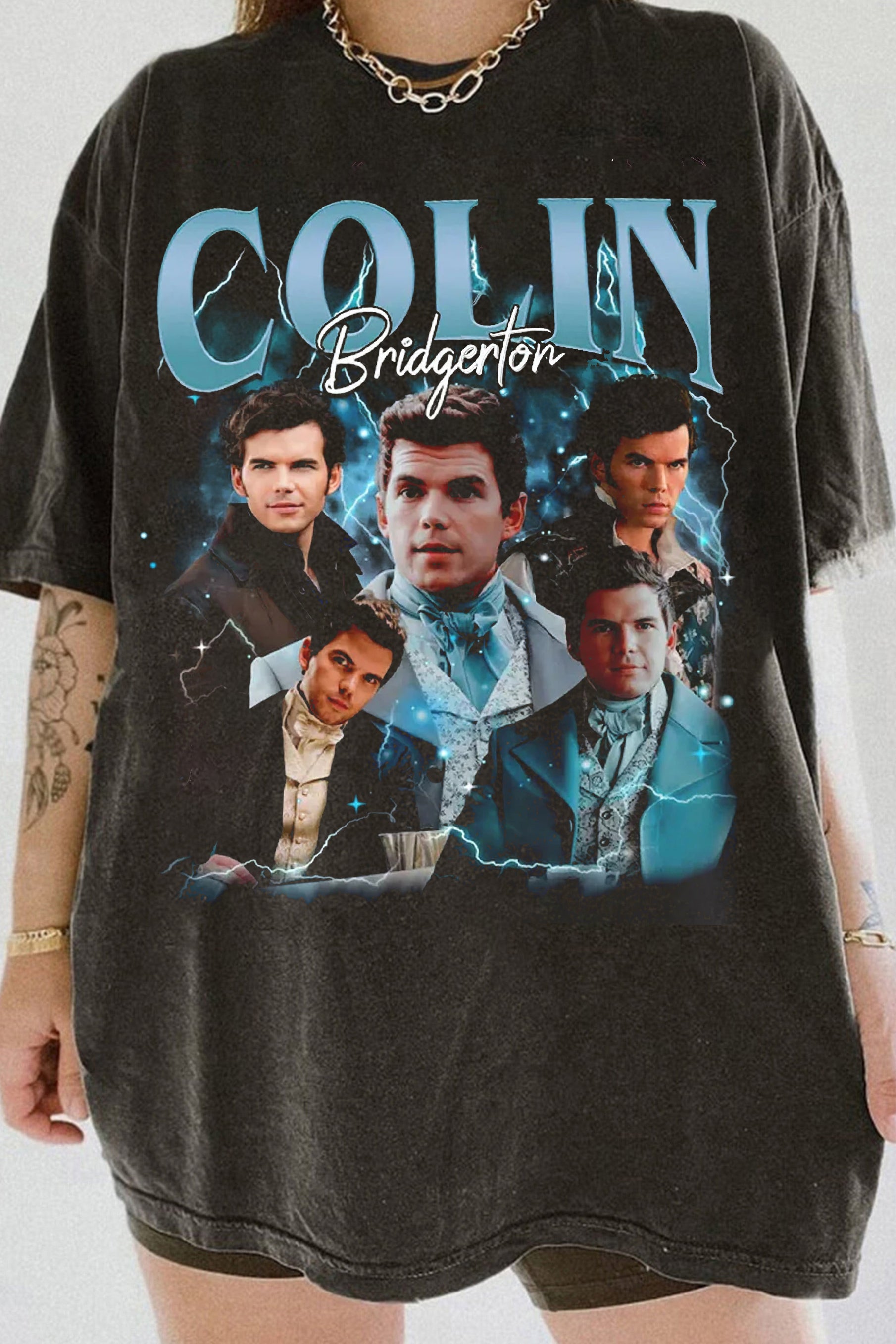 Vintage Coli.n Bridg.erton  Tee For Women