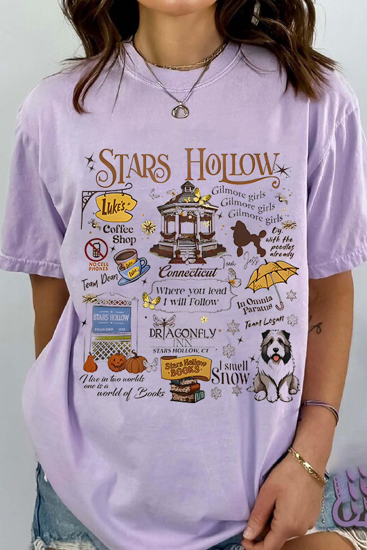 Stars Hallow Gilmore Girls Tee For Women