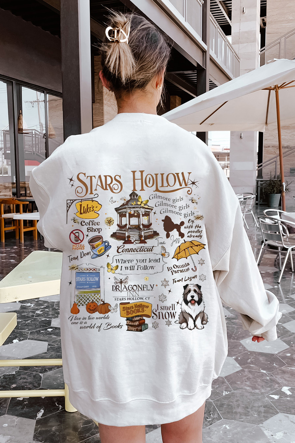 Stars Hallow Gilmore Girls Sweatshirt For Women