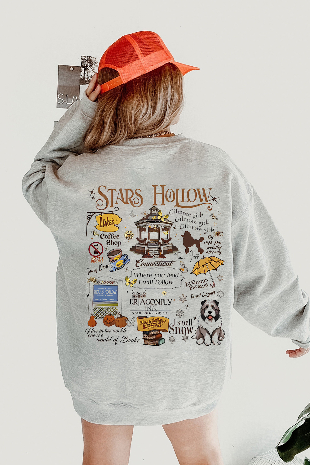 Stars Hallow Gilmore Girls Sweatshirt For Women