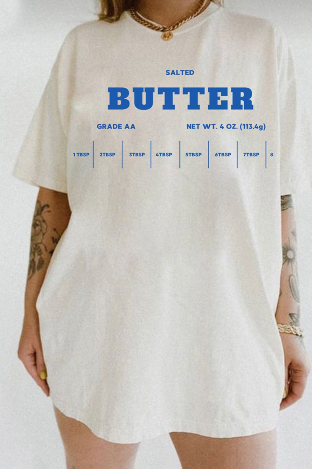Salted Butter Funny Baking Tee For Women