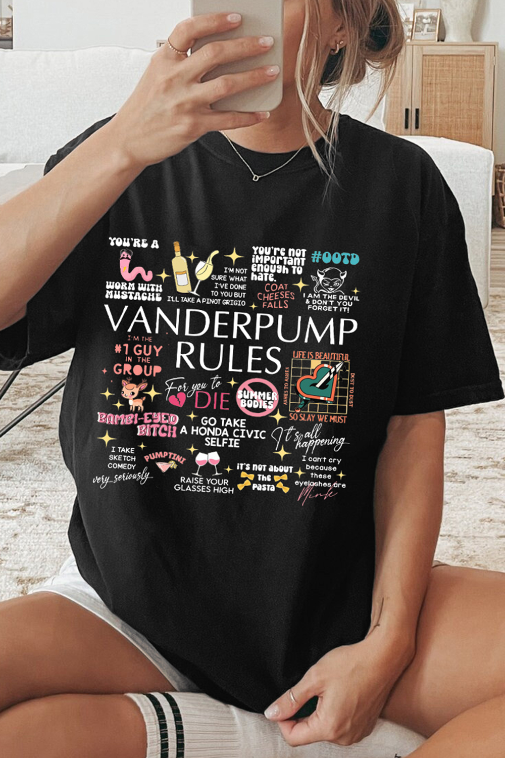 Vanderpump Rules All the Seasons Quotes Tee For Women